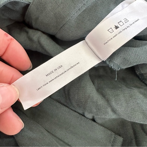 VETTA The Two Piece Midi Dress in Green - Picture 6 of 11